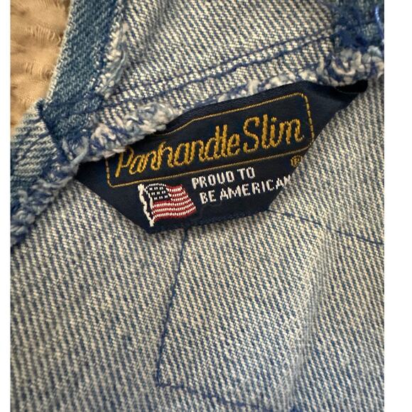 Vintage Panhandle Slim Denim Western Overalls 5/6 - Picture 7 of 8